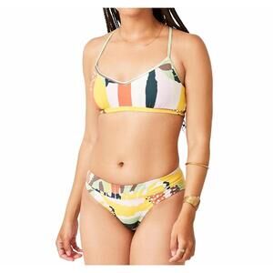 NEW CARVE DESIGNS women's stinson bikini bottom in terra
